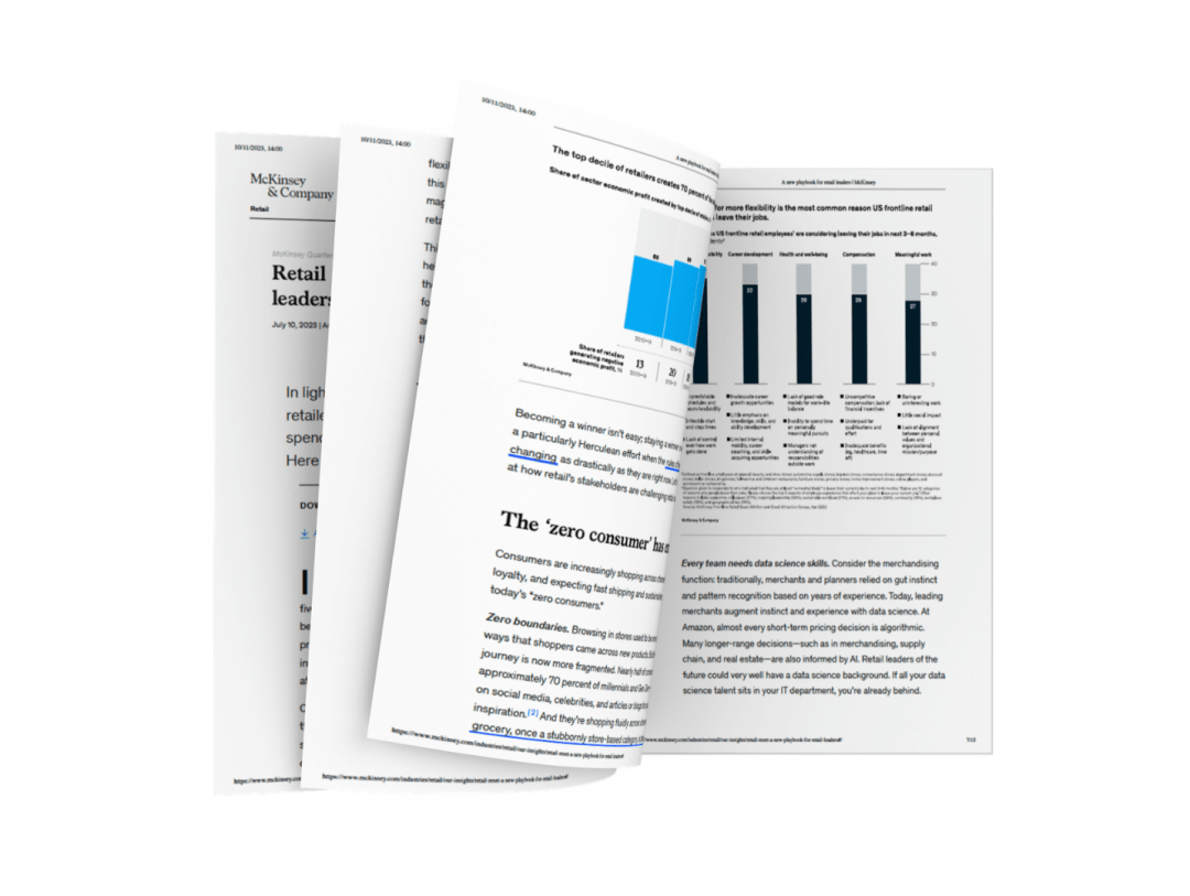 Navigating the Age of the Zero Consumer and the Importance of Retailer Relationships McKinsey Book Showcase